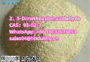 China Factory Supply 2,5-Dimethoxybenzaldehyde (CAS: 93-02-7) Free Sample Contact Whstapp: 86 18032679893