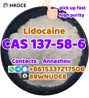 High Purity Lidocaine Cas No 137-58-6