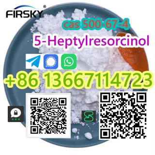 Cas 500-67-4 5-Heptylresorcinol Threema: SFTJNCW5 telegram +8613667114723