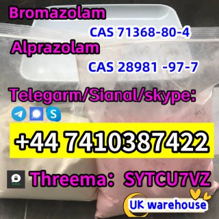 CAS 71368-80-4 Bromazolam CAS 28981 -97-7 Alprazolam  Telegarm/Signal/skype: +44 7410387422